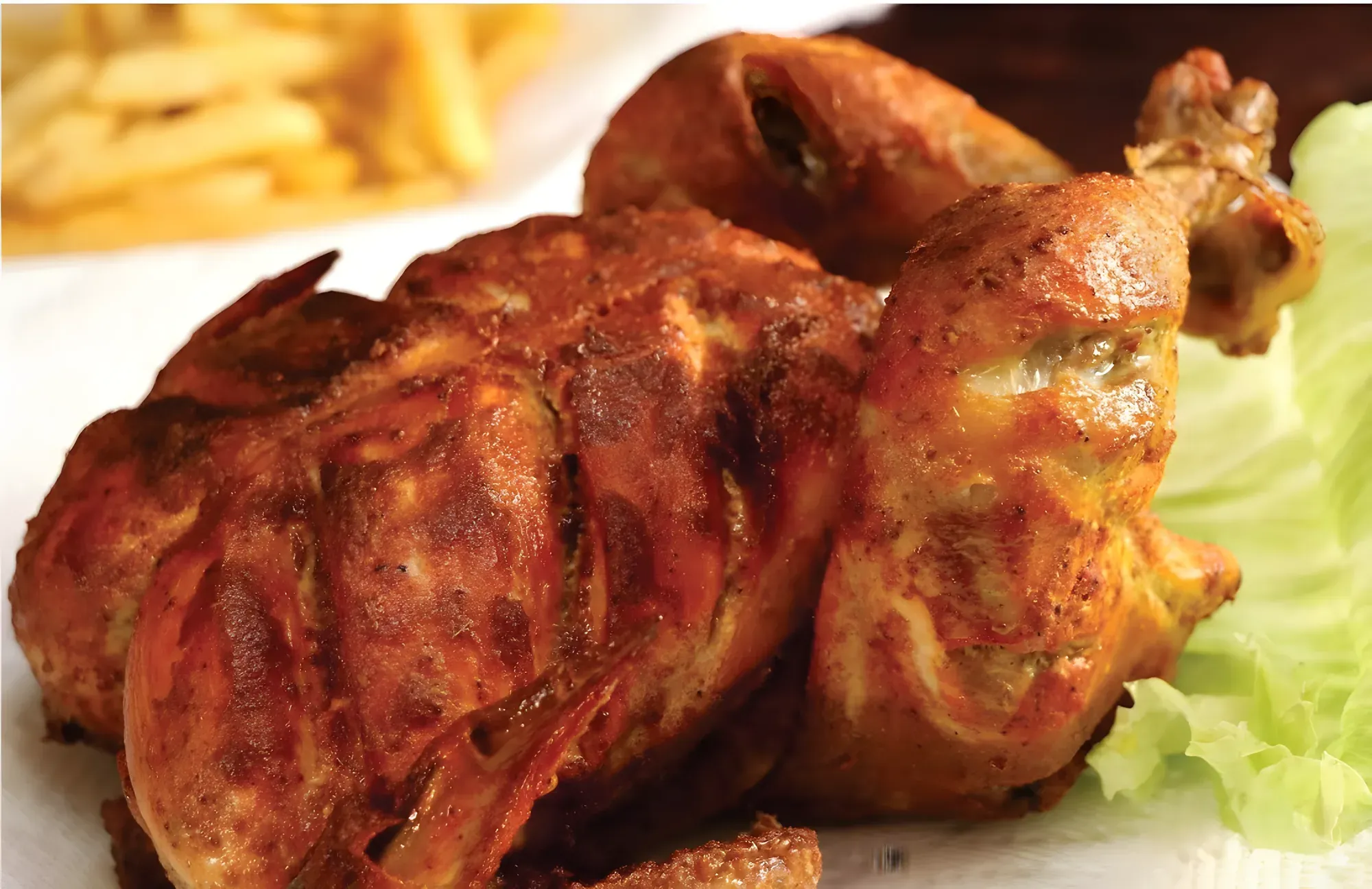 Tandoori roast chicken